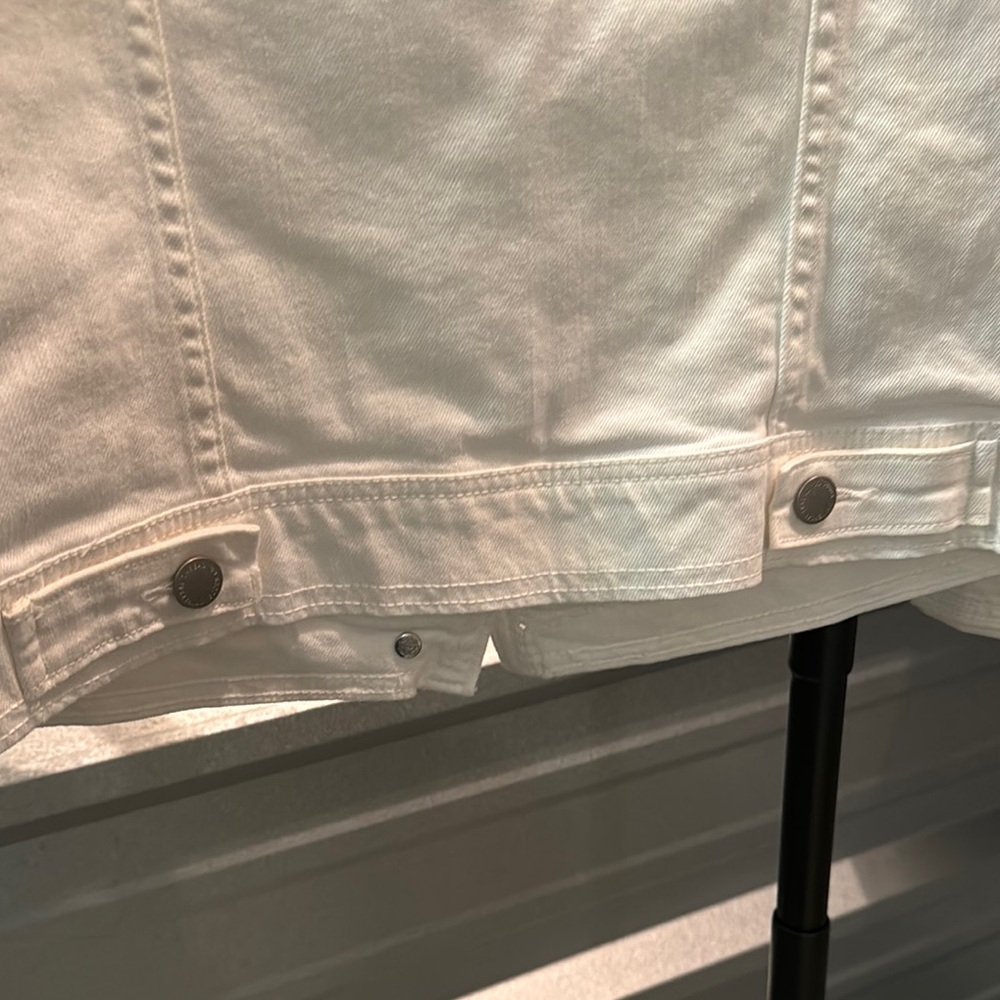 White Jean Jacket - Picture 5 of 5
